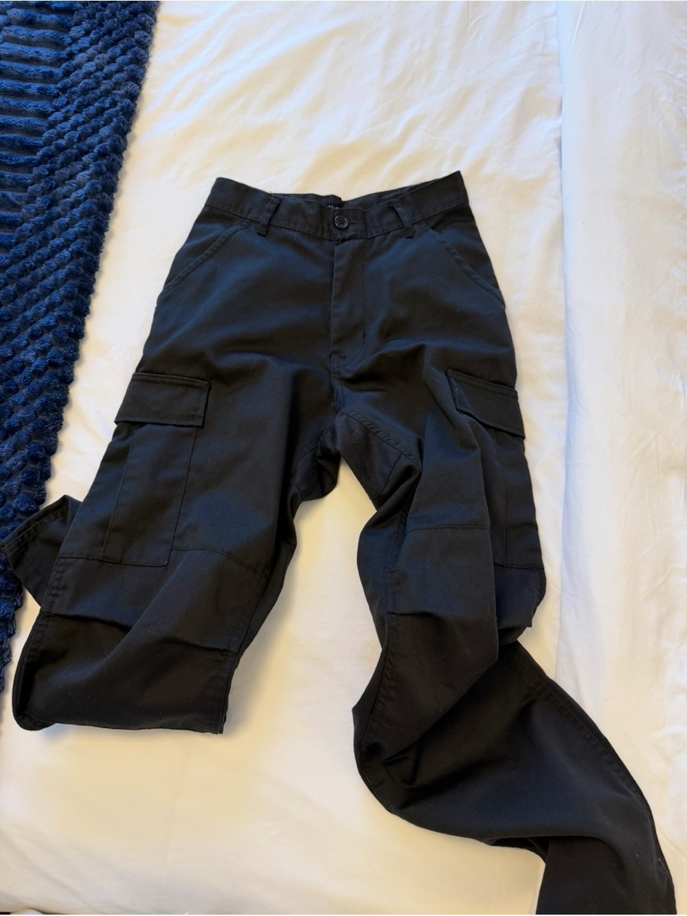 J.Galt Black Cargo Pants